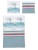 G35 Yacht-Bettwsche Garnitur JULES blauweiss, Klassisches Yacht-Dessin in Streifen-Optik auf seidig schimmerndem Mako-Satin
